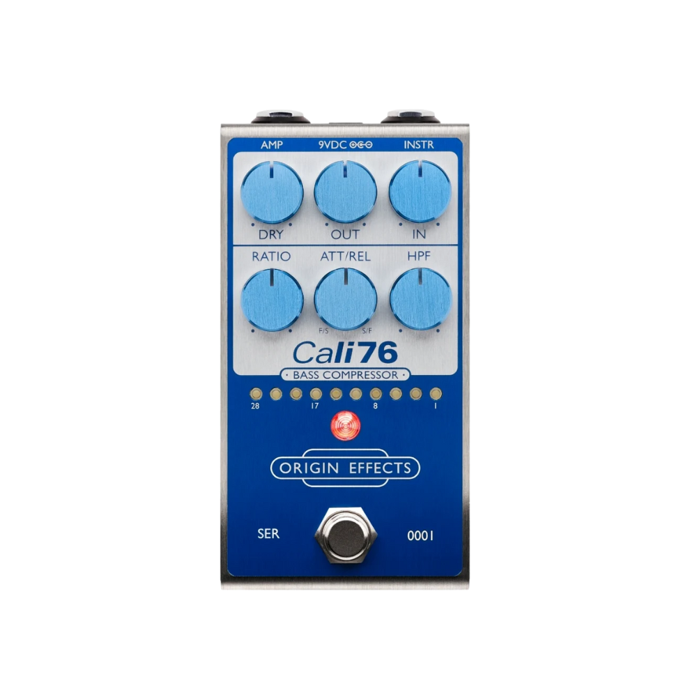 Origin Effects Cali76 Bass Compressor 效果器 - 藍色版本