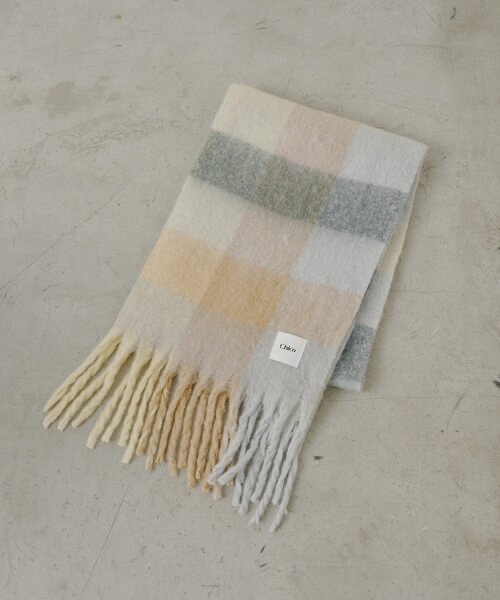 Chico / check scarf