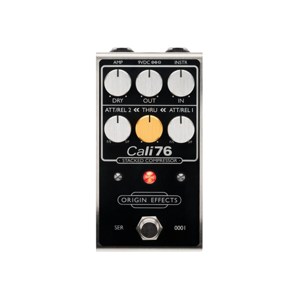 Origin Effects Cali76 Stacked Compressor 效果器 - 黑色版本