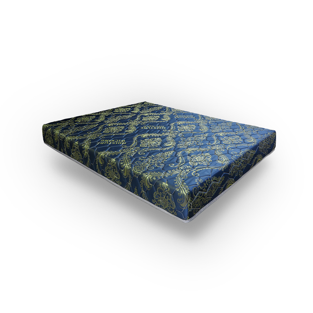 優雅 緹花兩用涼蓆護背硬式連結式彈簧床墊