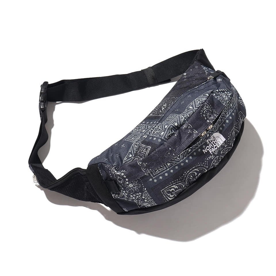 現貨┃日本 THE NORTH FACE SWEEP 4L 變形蟲 腰果花 斜背腰包