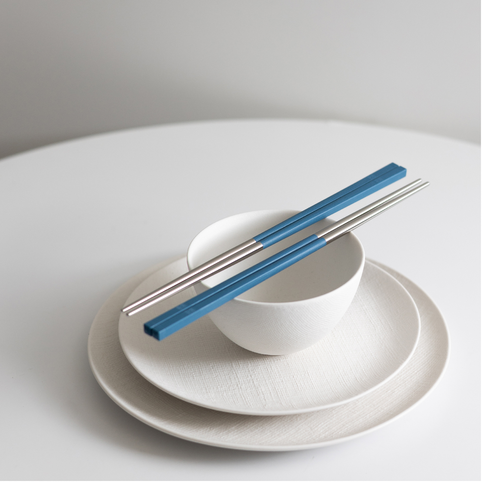 【HH 304 長筷】靛青藍 24.2cm｜304 不鏽鋼筷子