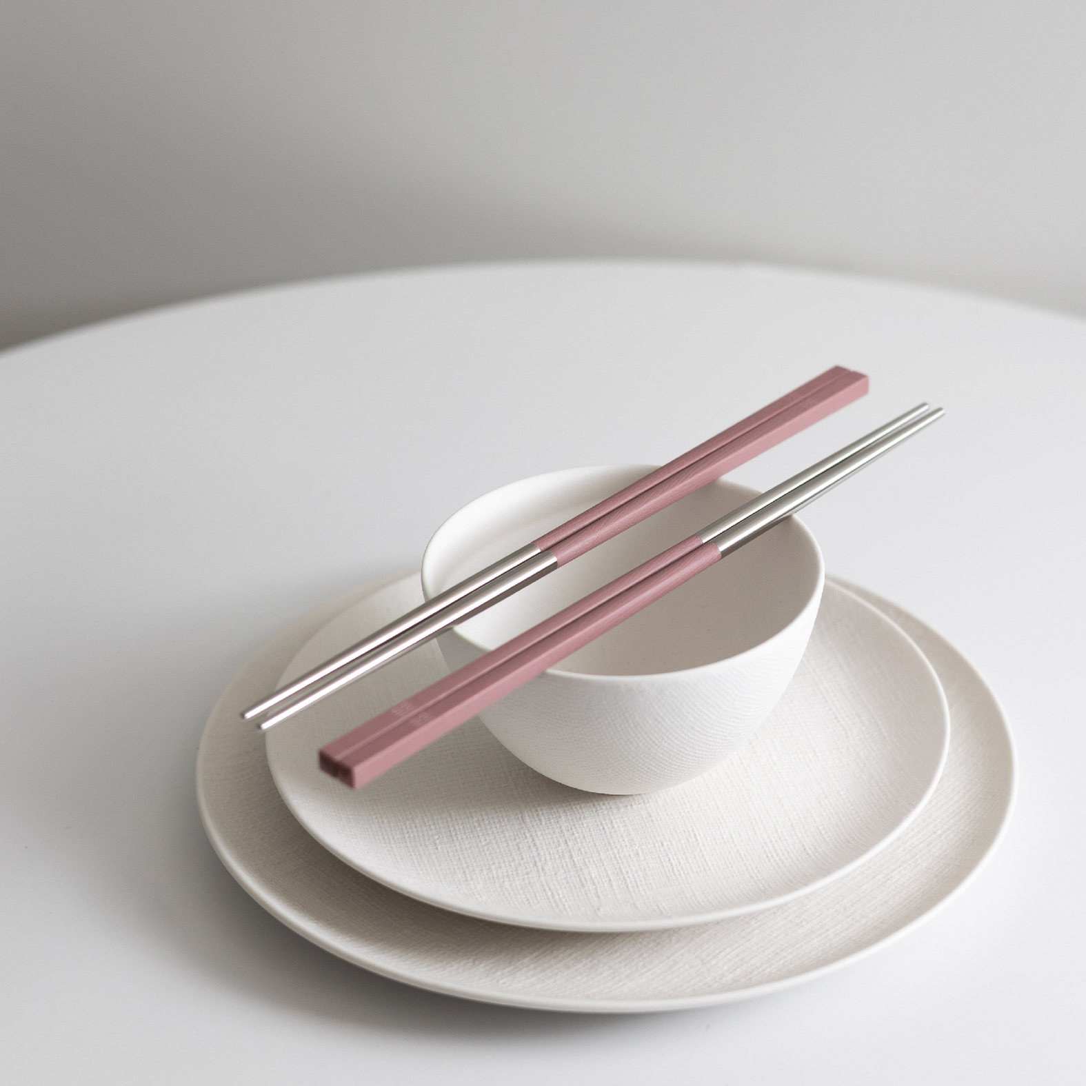 【HH 304 長筷】豆沙紅 24.2cm｜304 不鏽鋼筷子