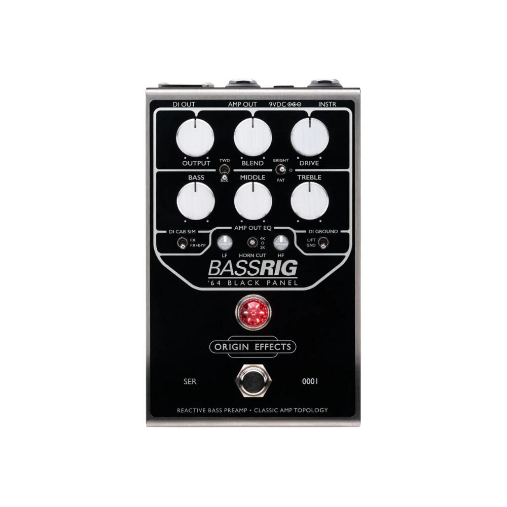 Origin Effects BASSRIG 64 Black Panel 效果器