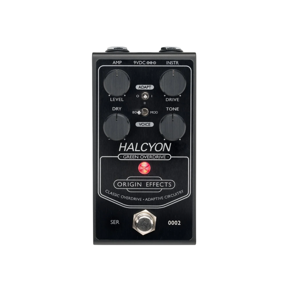 Origin Effects Halcyon Green Overdrive 效果器 - 黑色版本