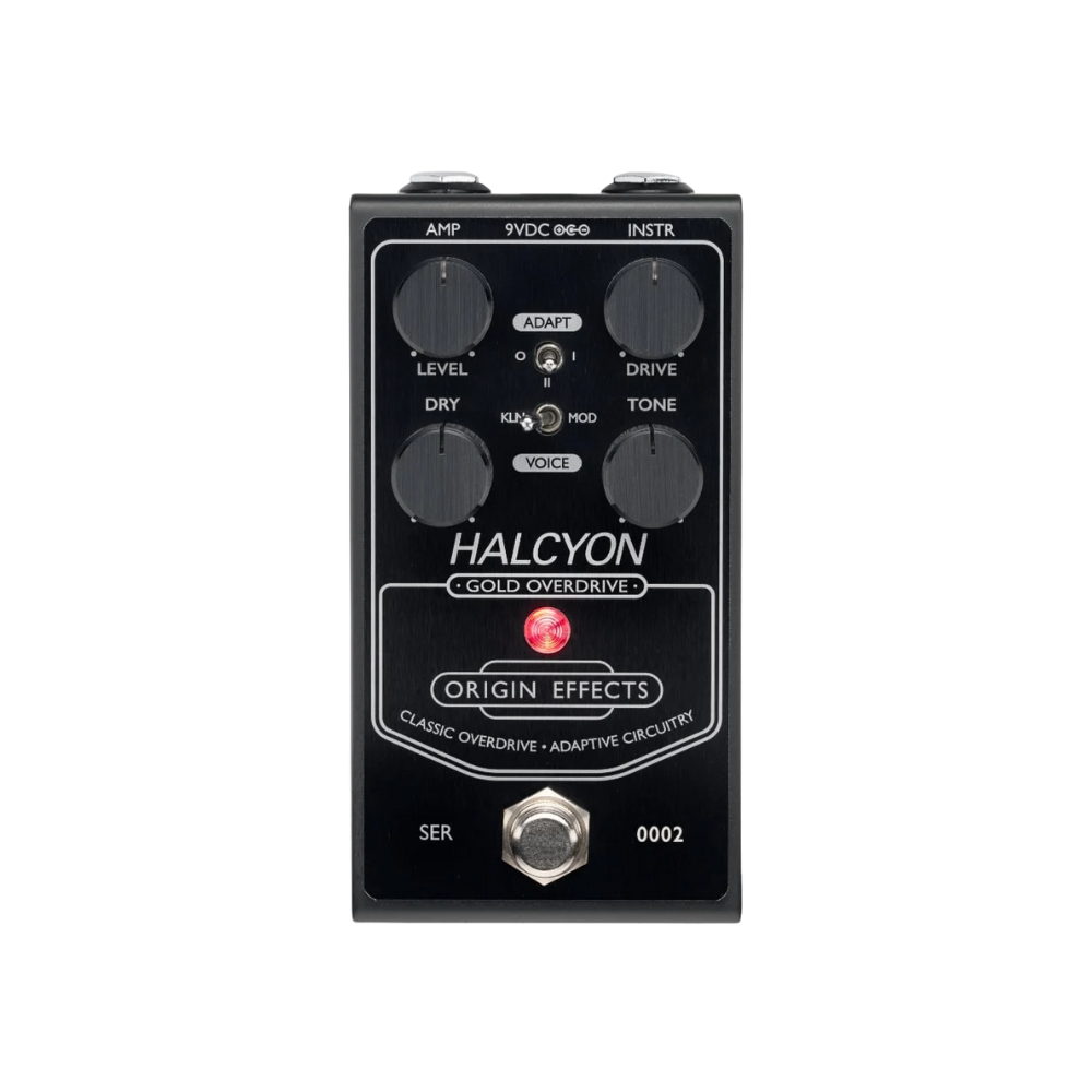 Origin Effects Halcyon Gold Overdrive 效果器 - 黑色版本