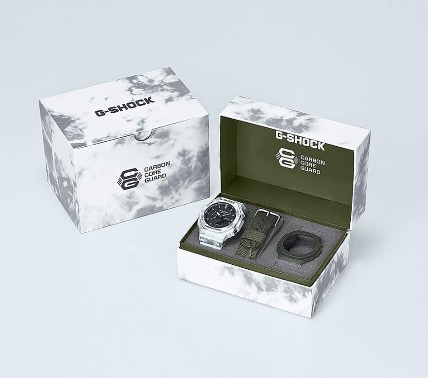 Casio G-Shock GAE-2100GC-7A 雪地迷彩 手錶 (香港行貨)