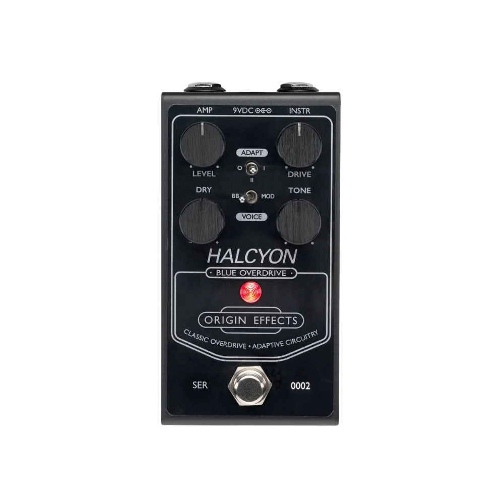 Origin Effects Halcyon Blue Overdrive 效果器 - 黑色版本