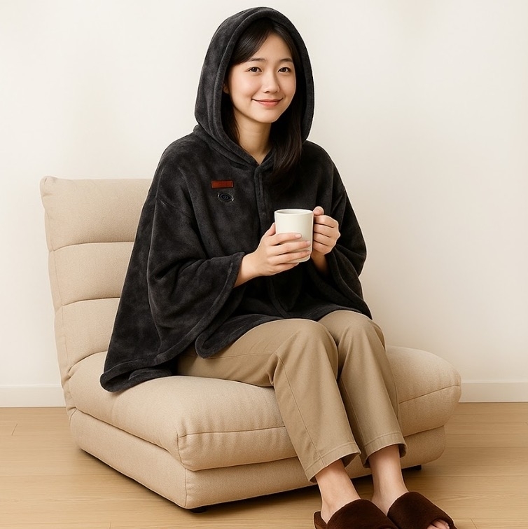 igrass outdoor｜ 加熱披肩毛毯(IGS060) 二色可選