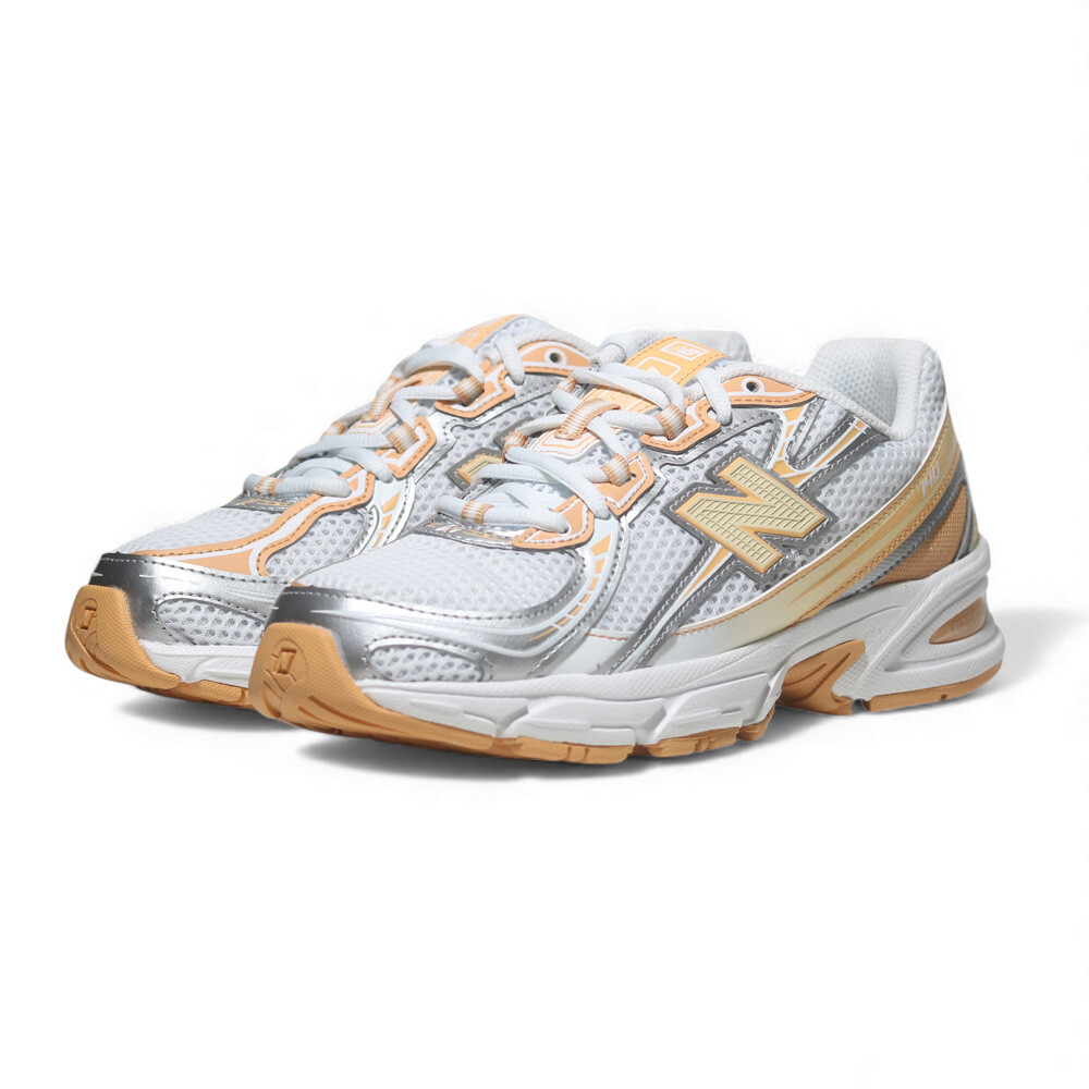 NEW BALANCE 慢跑鞋 NB 740 白銀黃 復古鞋 女 U740NH2