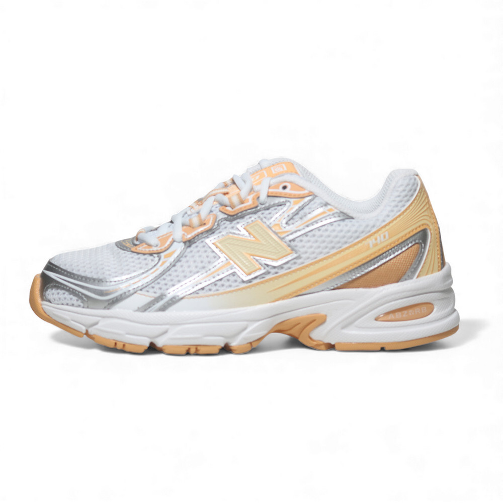 NEW BALANCE 慢跑鞋 NB 740 白銀黃 復古鞋 女 U740NH2