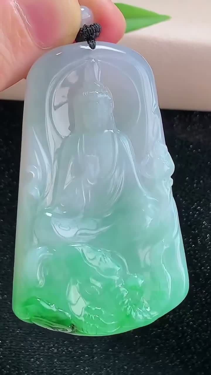 翡翠普賢菩薩,天然翡翠A玉, 緬甸玉, Jade, Jadeite