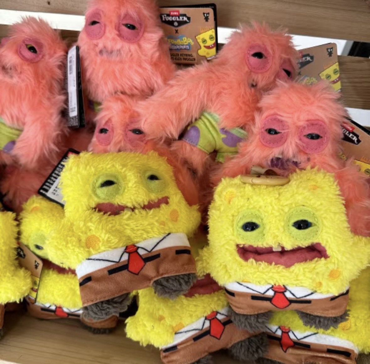 <好醜😍> Fuggler放克牙寶 牙齒怪 海綿寶寶 吊飾系列🦷