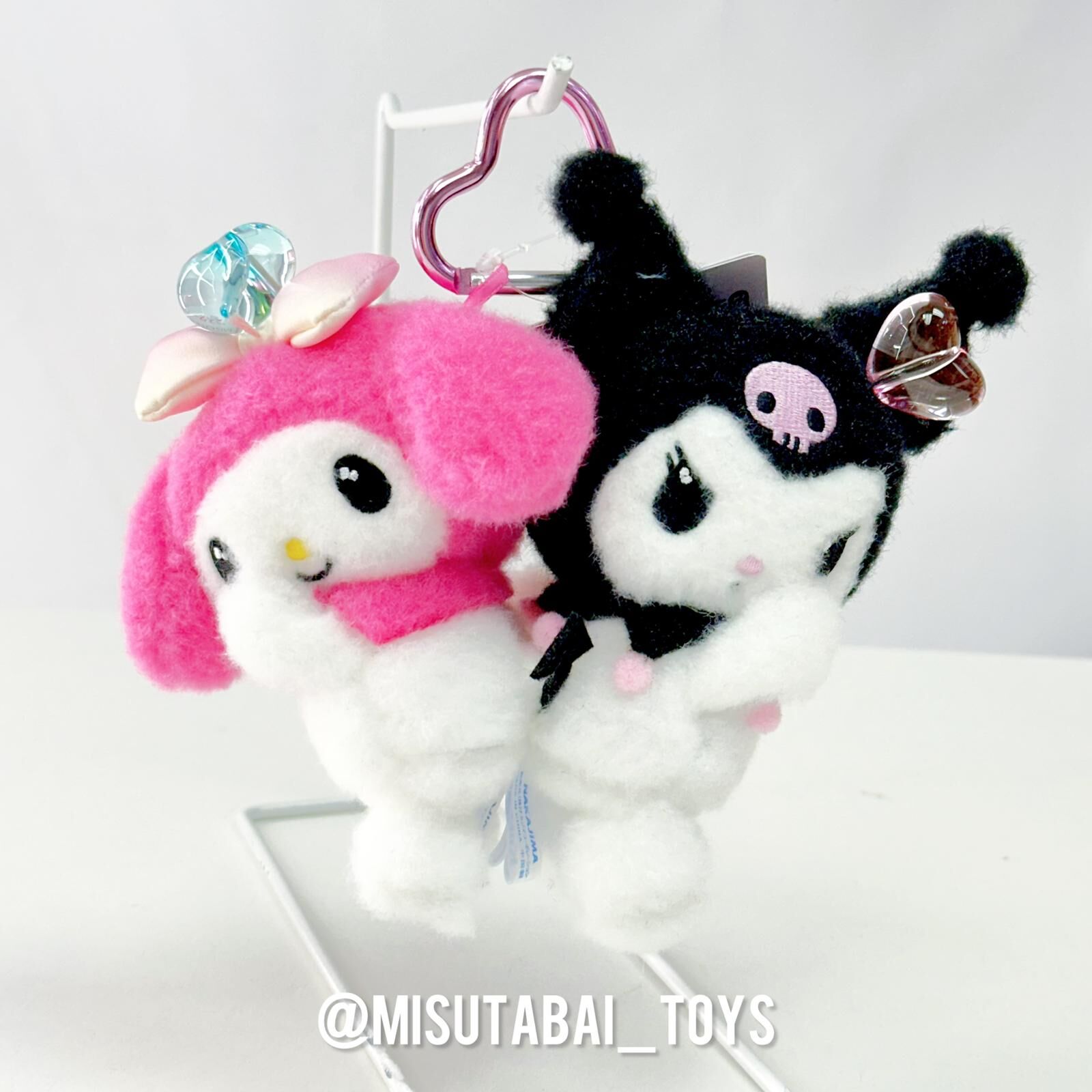 My Melody & Kuromi Pastel Dreamland Plush Keychain (Secret)