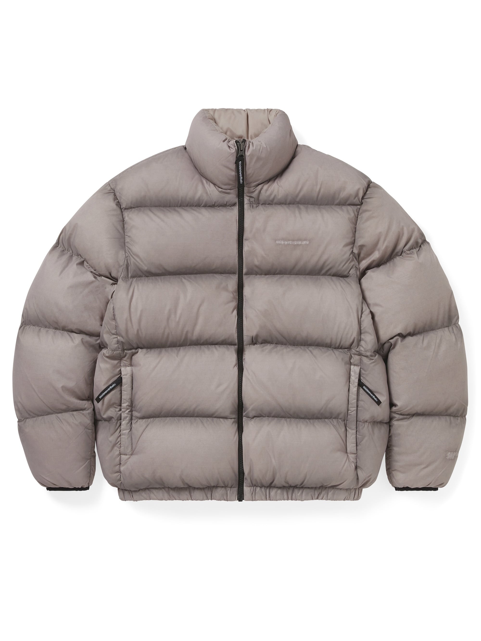 thisisneverthat｜PERTEX® Overdyed T Down Jacket "Stone"
