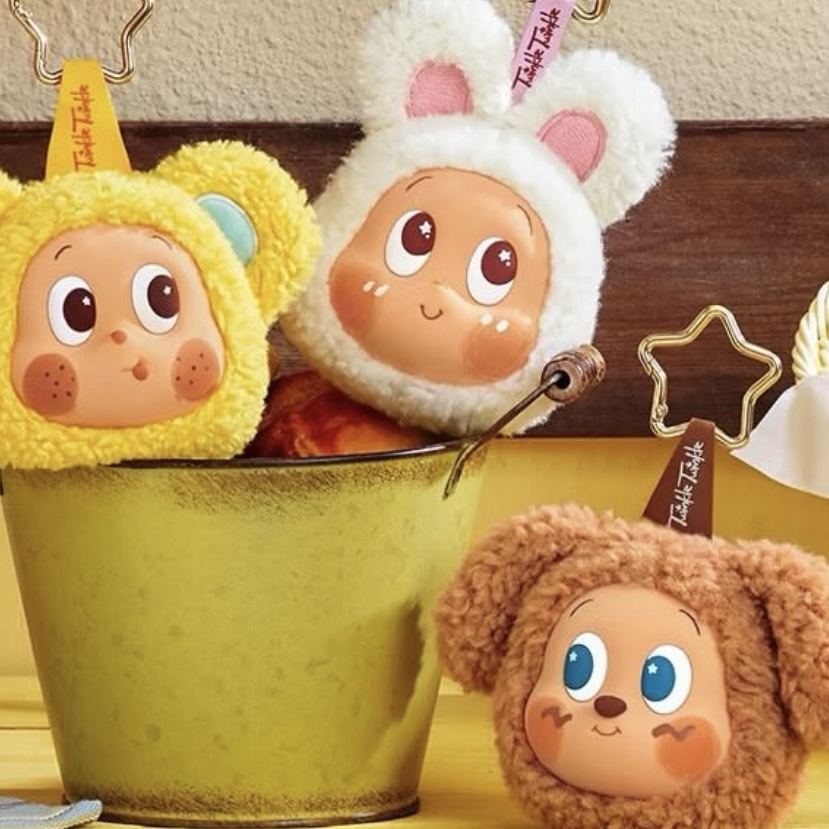 POPMART 泡泡瑪特 星星人 美味時刻 耳機包盲盒 毛絨掛件 吊飾