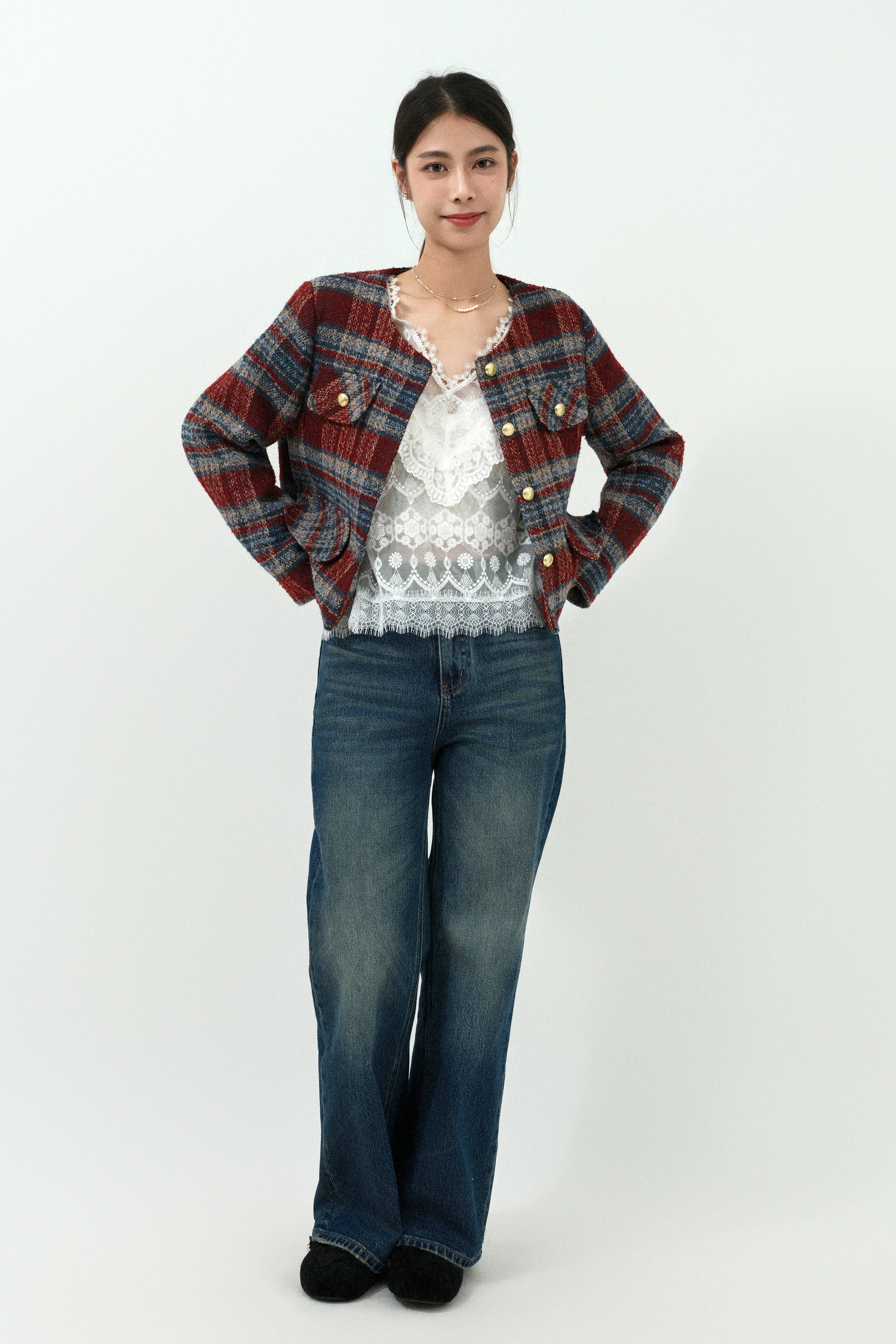 FW25_0183（外套＋上衣＋牛仔褲）