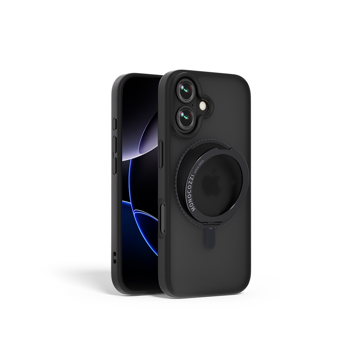 Monocozzi | iPhone 17 - #SAFEPROTECT 堅固防護配可旋轉支架兼容 MagSafe手機保護殼