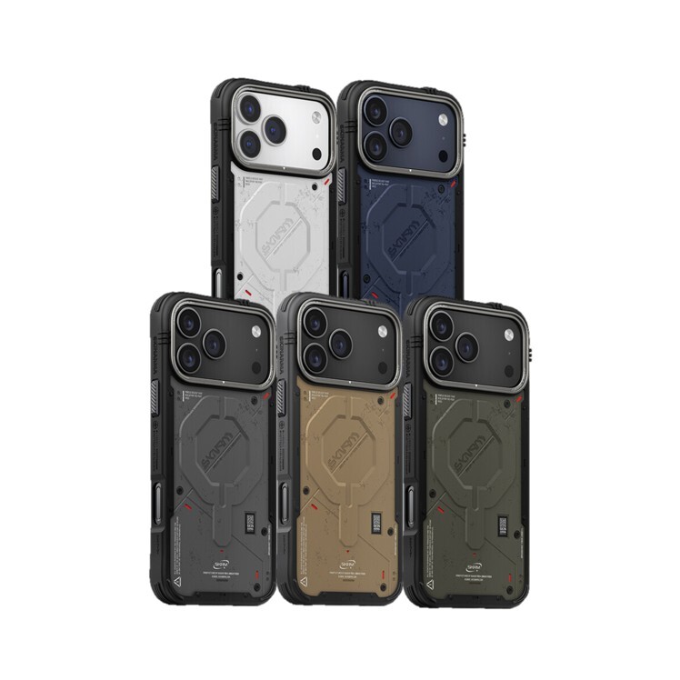 SKINARMA Vigor iPhone 17 系列磁吸防摔手機殼 (附掛繩環)