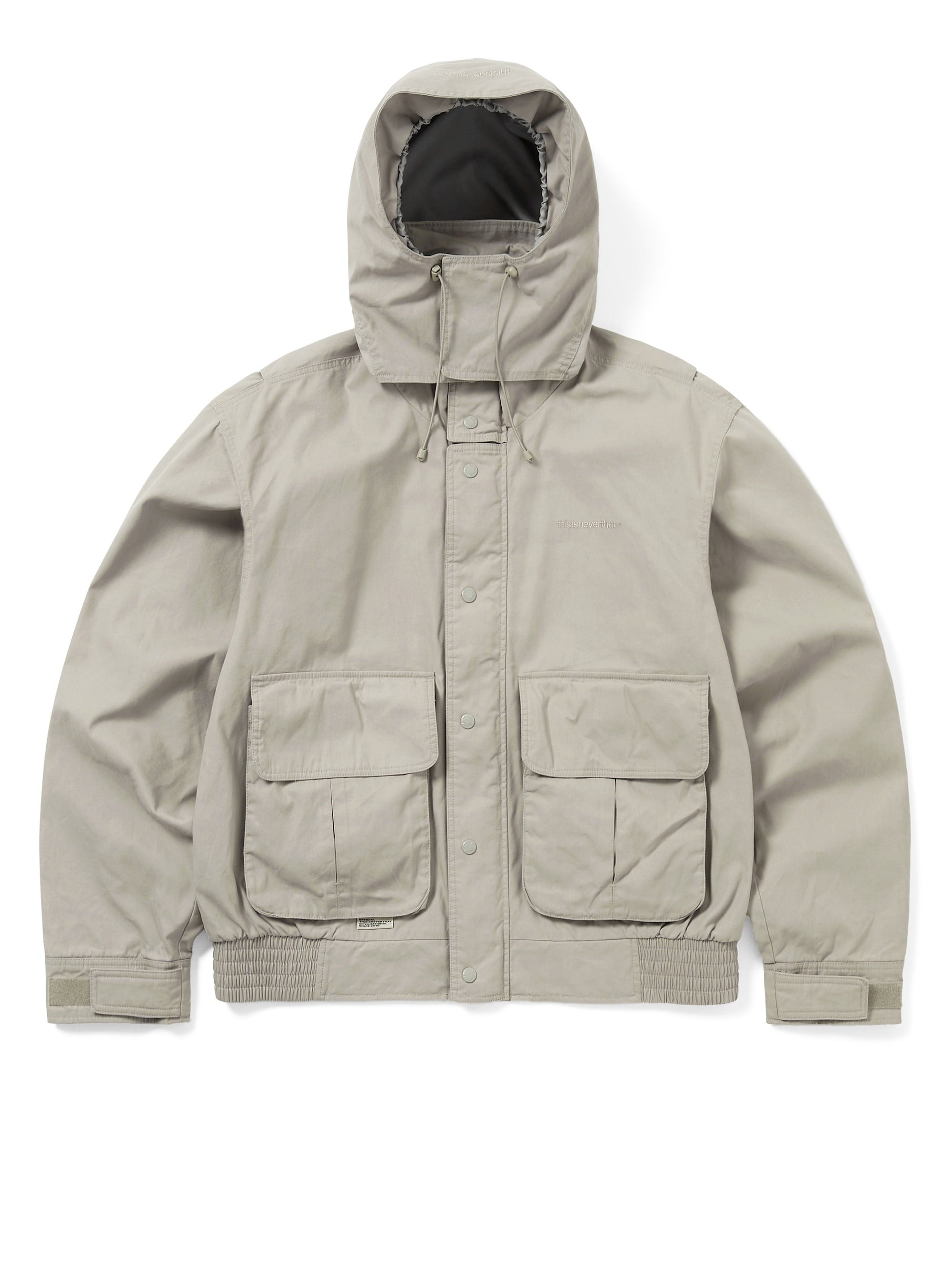 thisisneverthat｜Waxed Field Jacket "Stone"