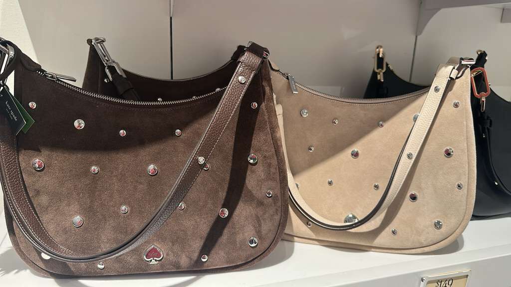 【直播】Kate Spade LL111407 鉚釘單肩包