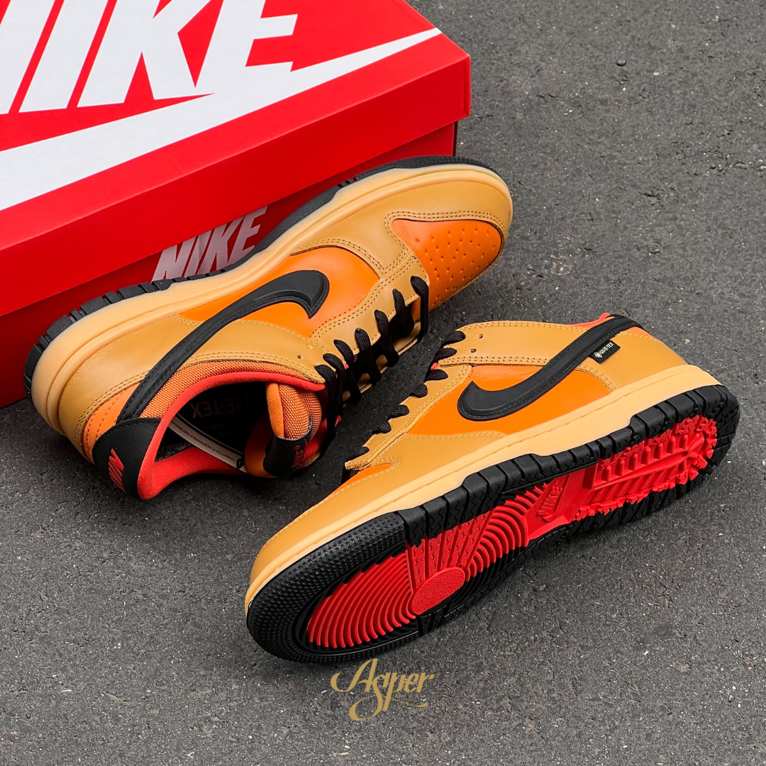 【官網限定】Nike Dunk Low Gore-Tex "Wheat Ceramic" 南瓜 防水 男鞋 HQ2053-700 XI