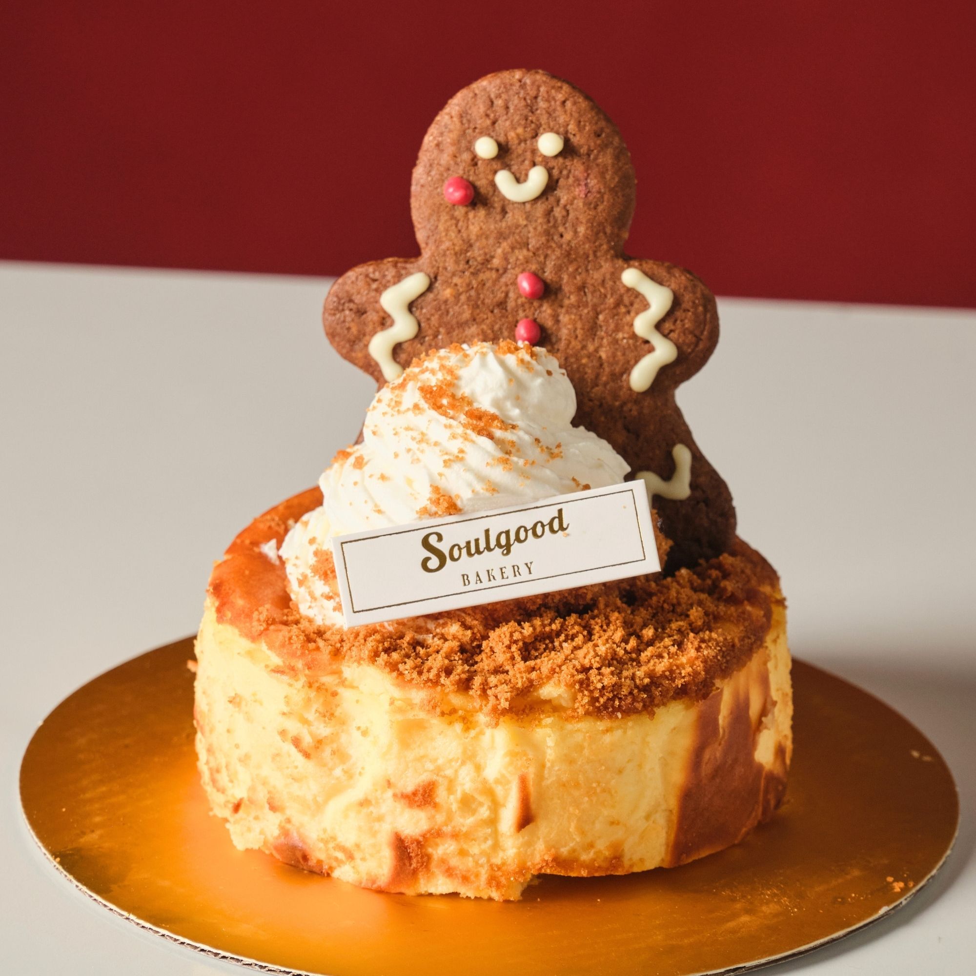 Lotus Gingerbread Soul Baby Basque Burnt Cheesecake