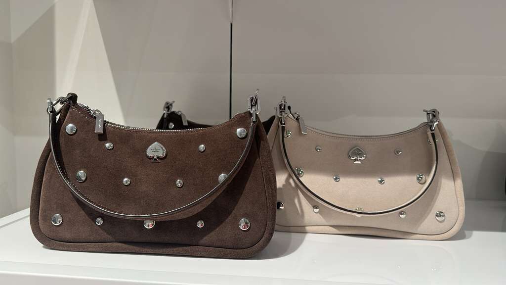 【直播】Kate Spade LL111409 鉚釘單肩包