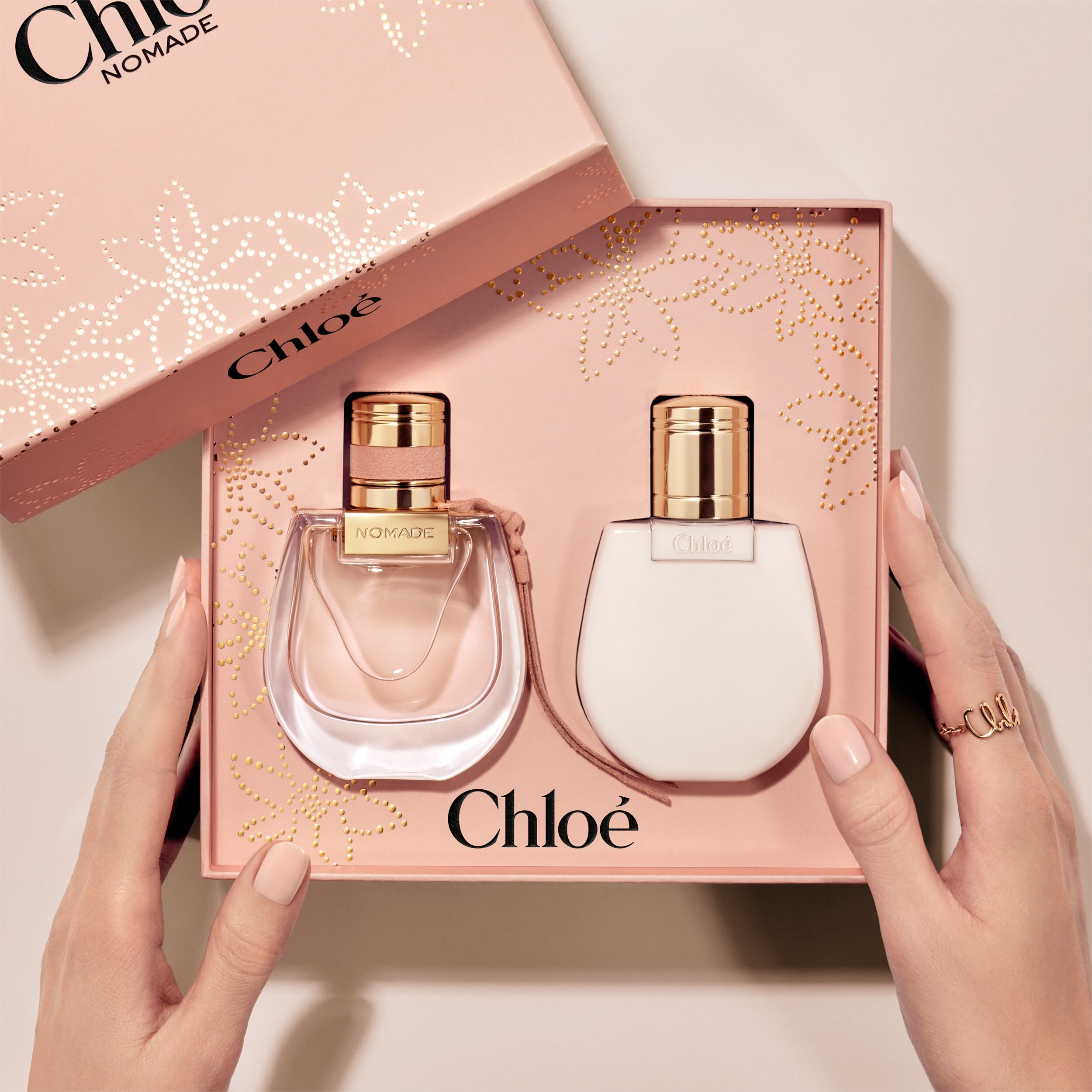 Chloe 小豬包濃香水50ml + 身體乳100ml