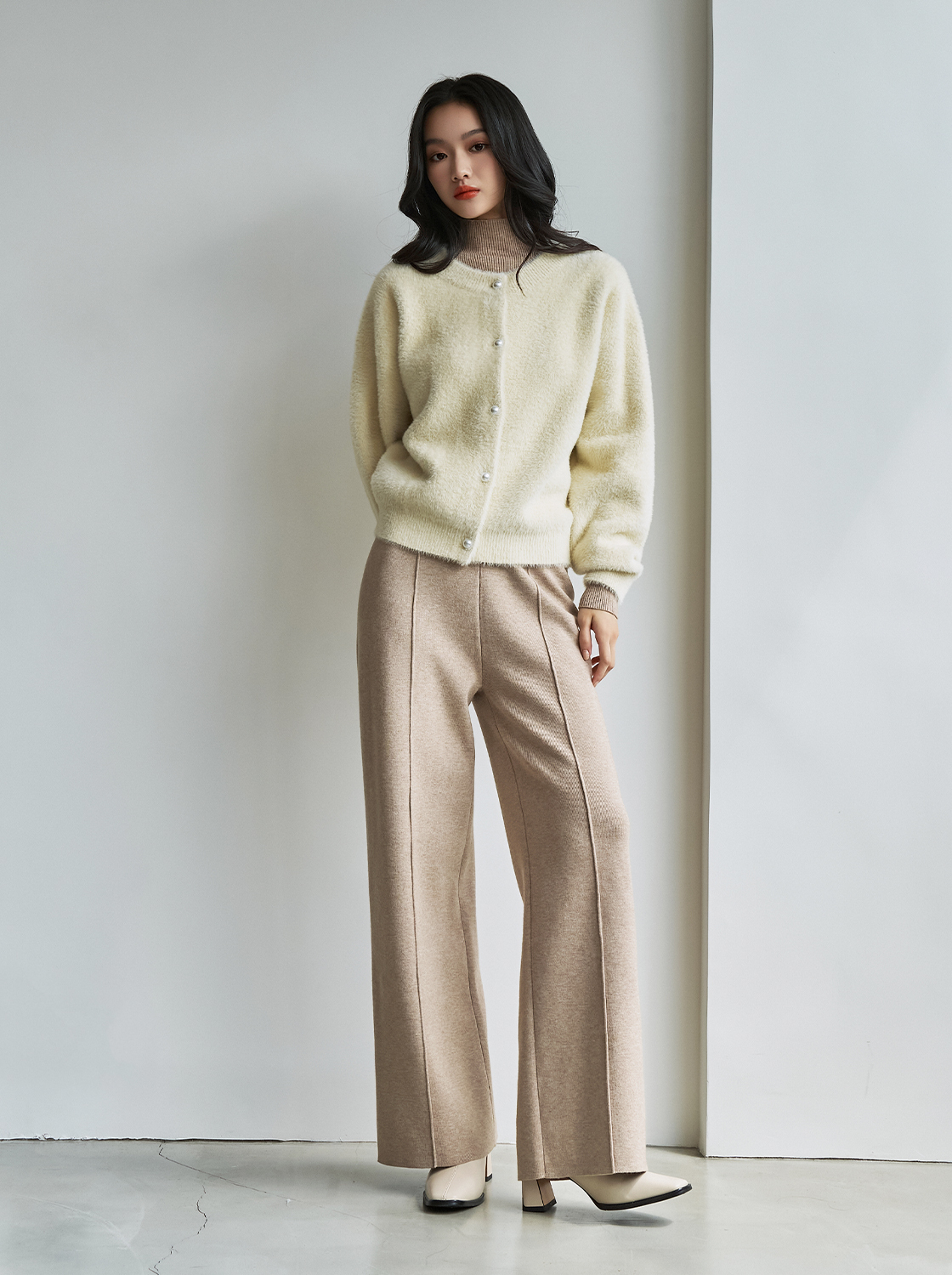 【期間限定】暖芯毛織長褲