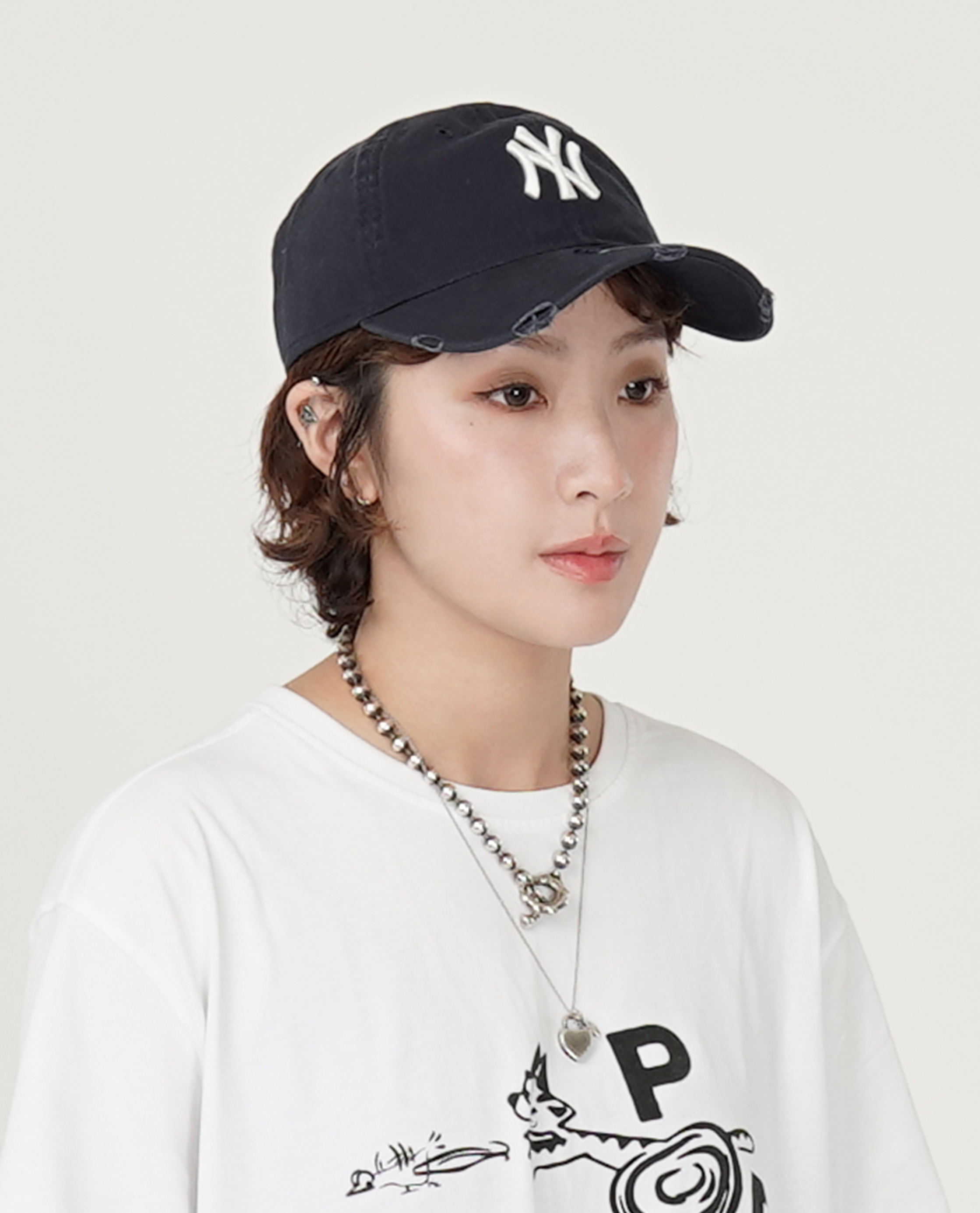 NEW ERA 9TWENTY Distressed NY Yankees - 25FW