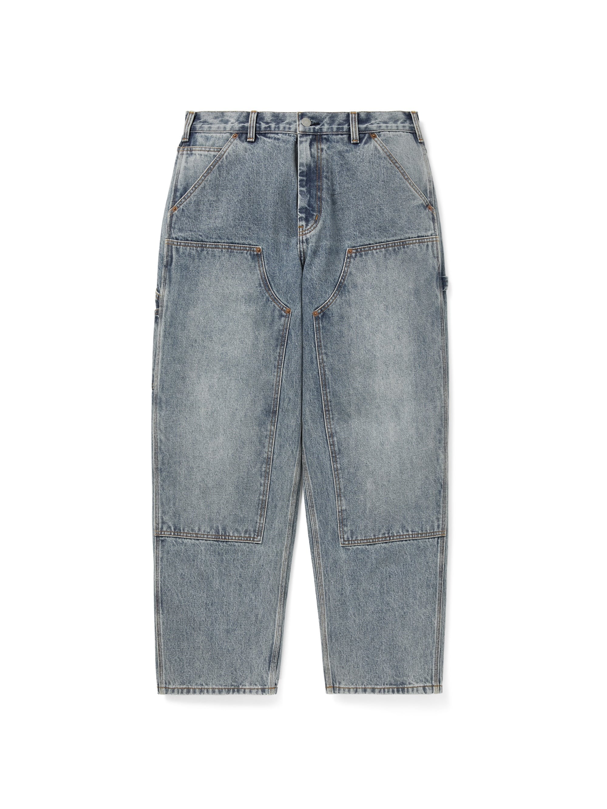 thisisneverthat｜Denim Double Knee Pant "Washed Blue"