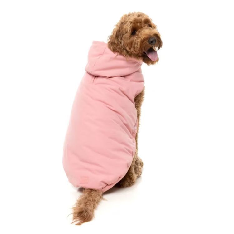 FuzzYard - 可拆式連帽羽絨外套(粉色）