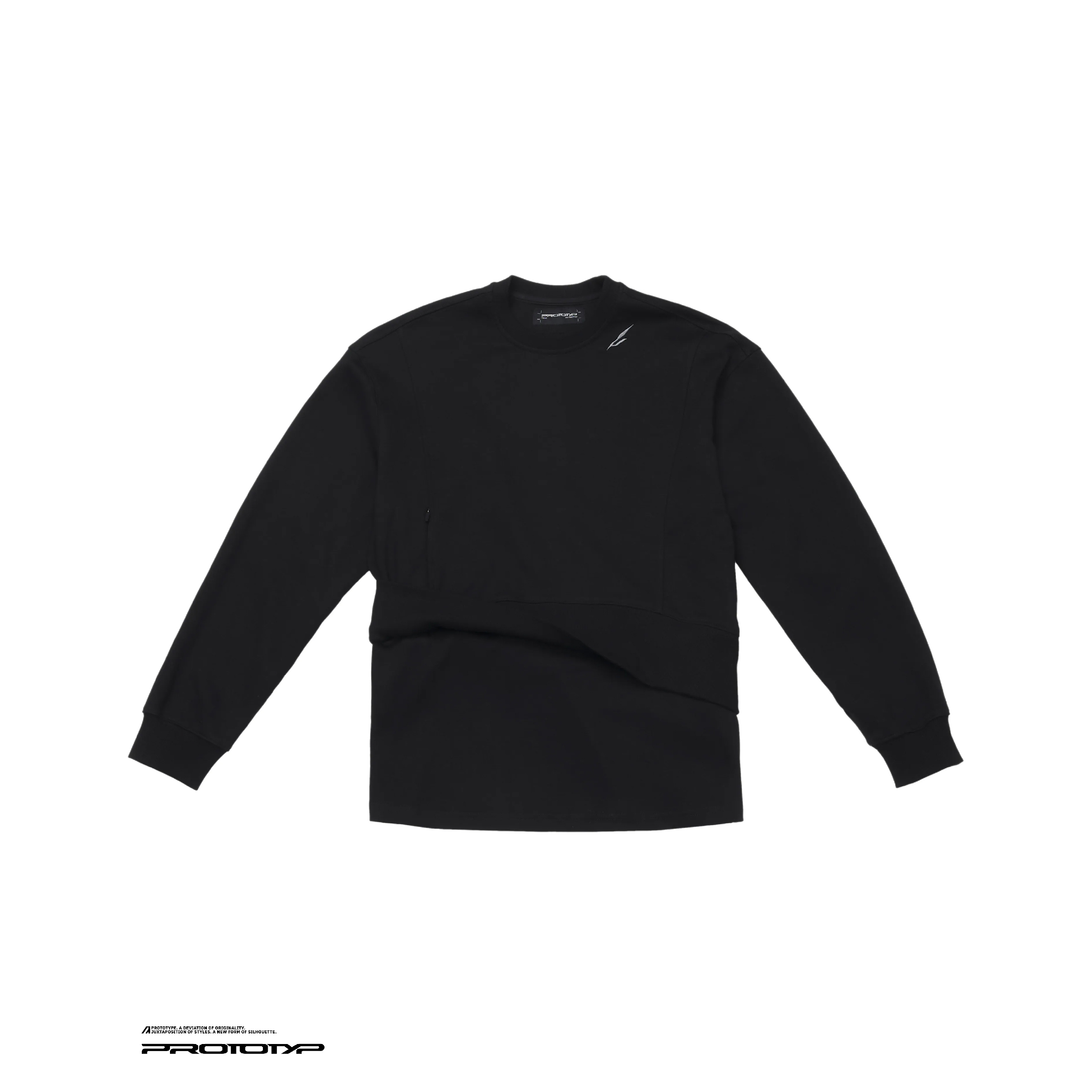 PROTOTYP TT-001 ACCELERATION Layered Sweatshirt