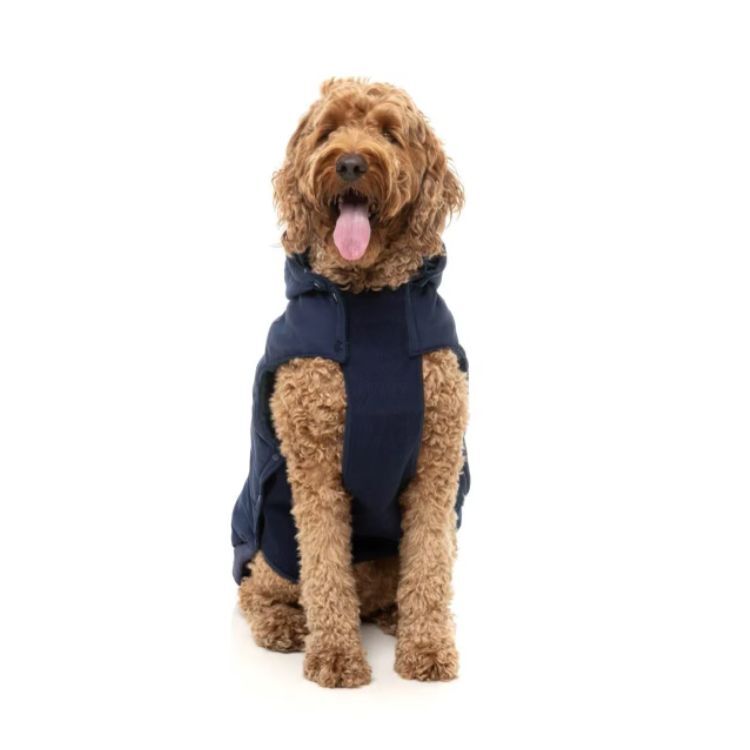 FuzzYard - 可拆式連帽羽絨外套(海軍藍）