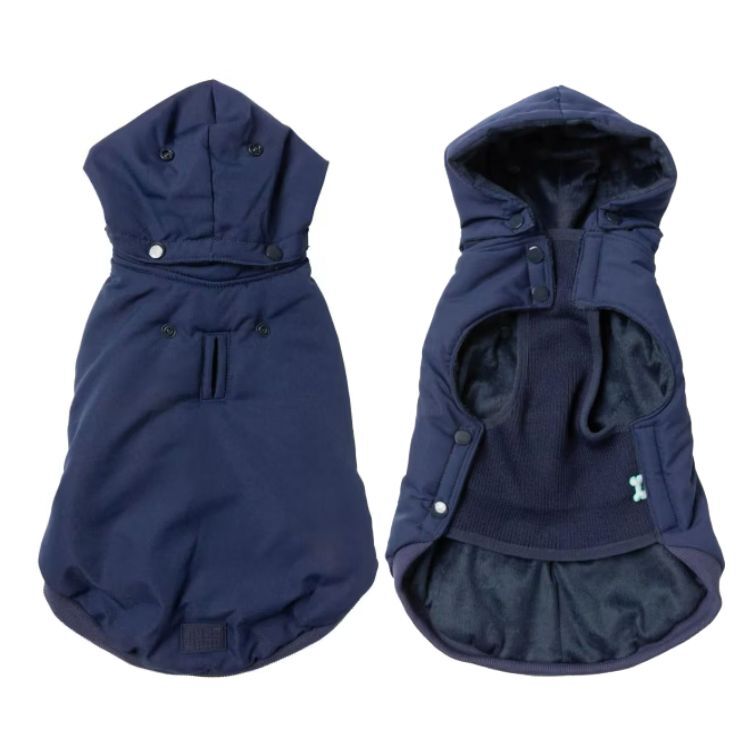 FuzzYard - 可拆式連帽羽絨外套(海軍藍）