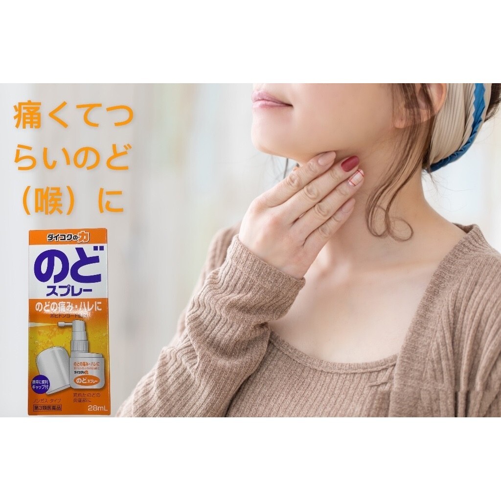 日本境內版兒童成人喉嚨殺菌消 炎 噴霧劑28ml