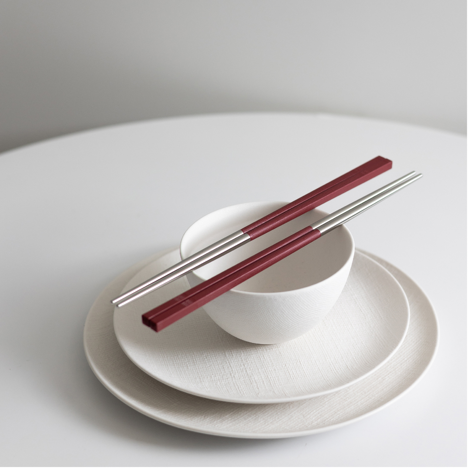 【HH 304 長筷】紅色 24.2cm｜304 不鏽鋼筷子