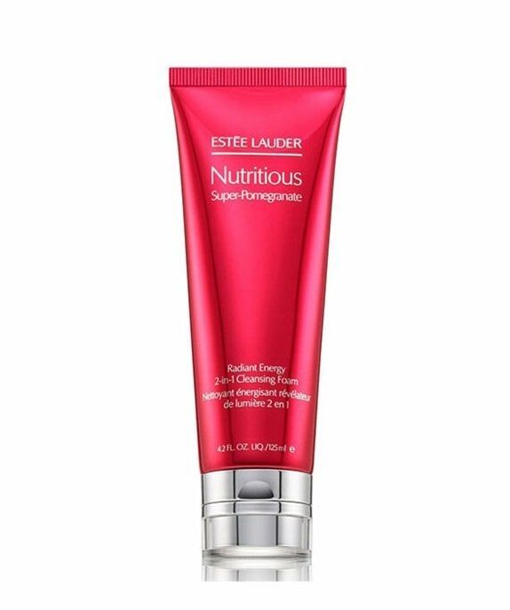 雅詩蘭黛 鮮活亮采紅石榴二合一洗面奶 超能紅石榴鮮亮煥采泡沫潔面乳 (平行進口) 有效期2026年8月