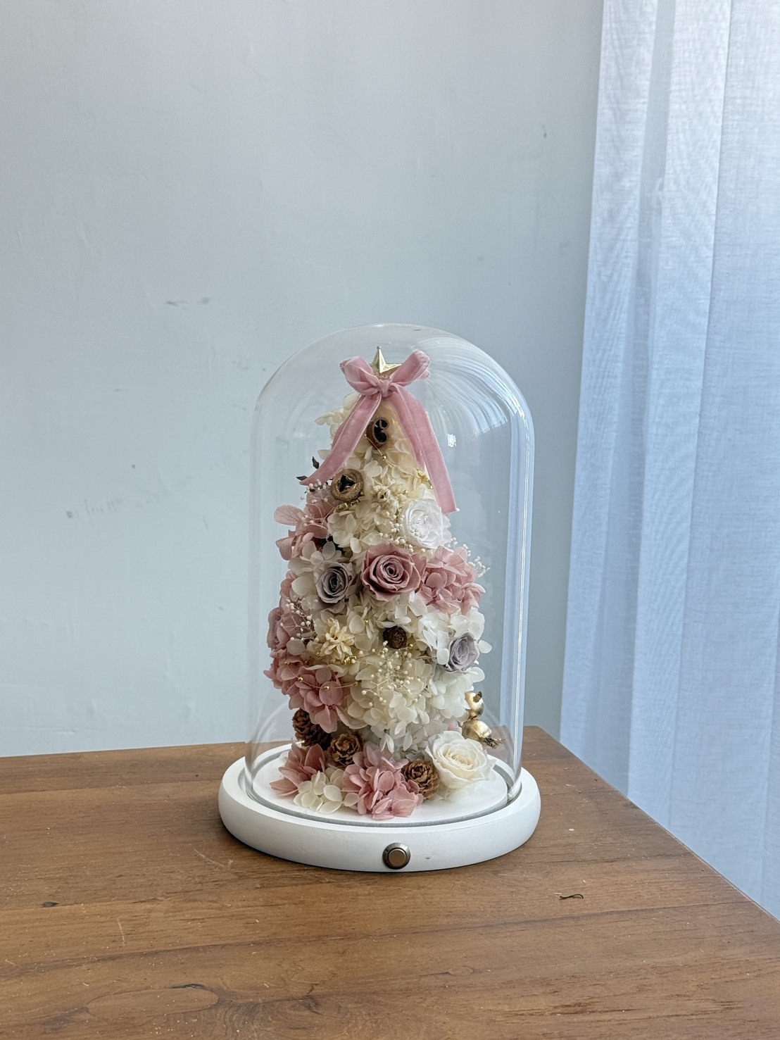 【 現貨 】永生花鐘罩01