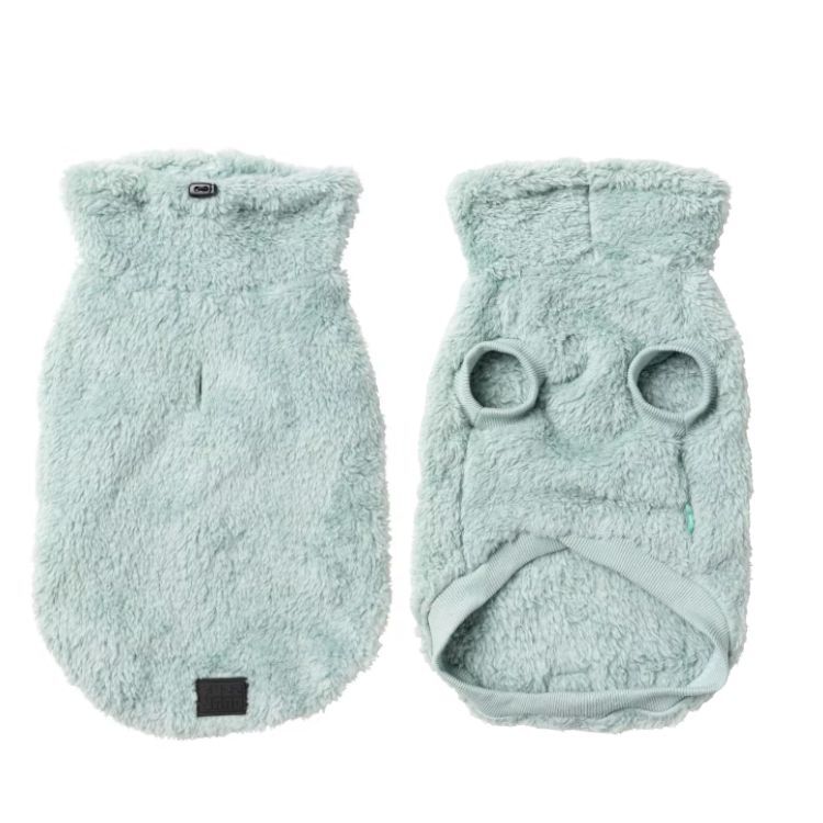 FuzzYard - 泰迪熊高領毛衣(冰藍）