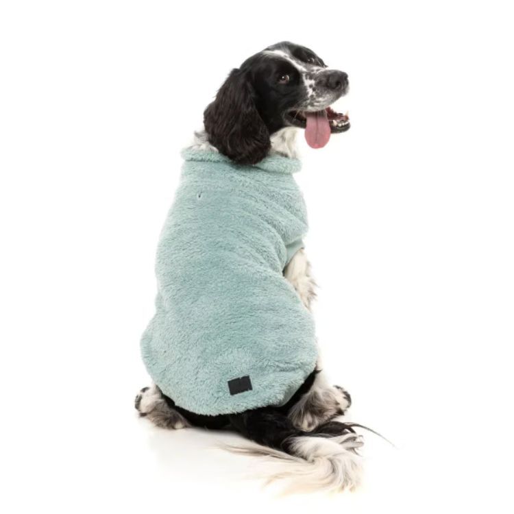FuzzYard - 泰迪熊高領毛衣(冰藍）