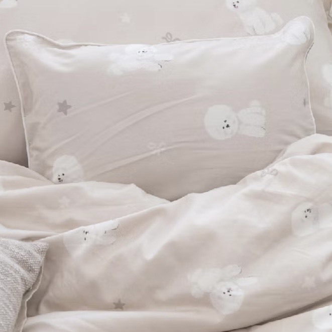 300織長絨棉薄枕頭套 | 汪星樂園 DR912