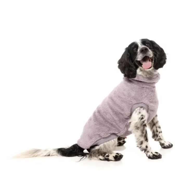 FuzzYard - 泰迪熊高領毛衣(薰衣草紫）