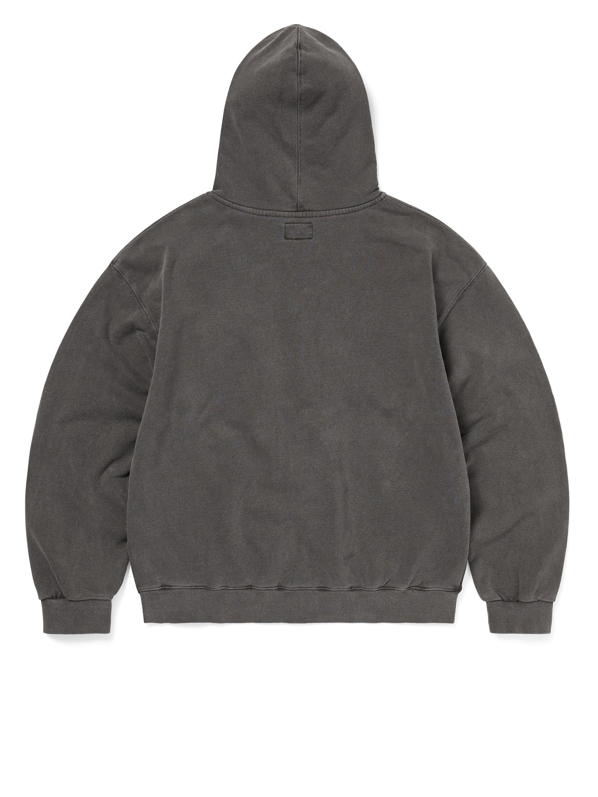 thisisneverthat｜Waffle Lined Zip Up Hoodie "Charcoal"