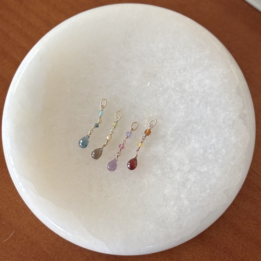 14K Winter tear手工耳墜