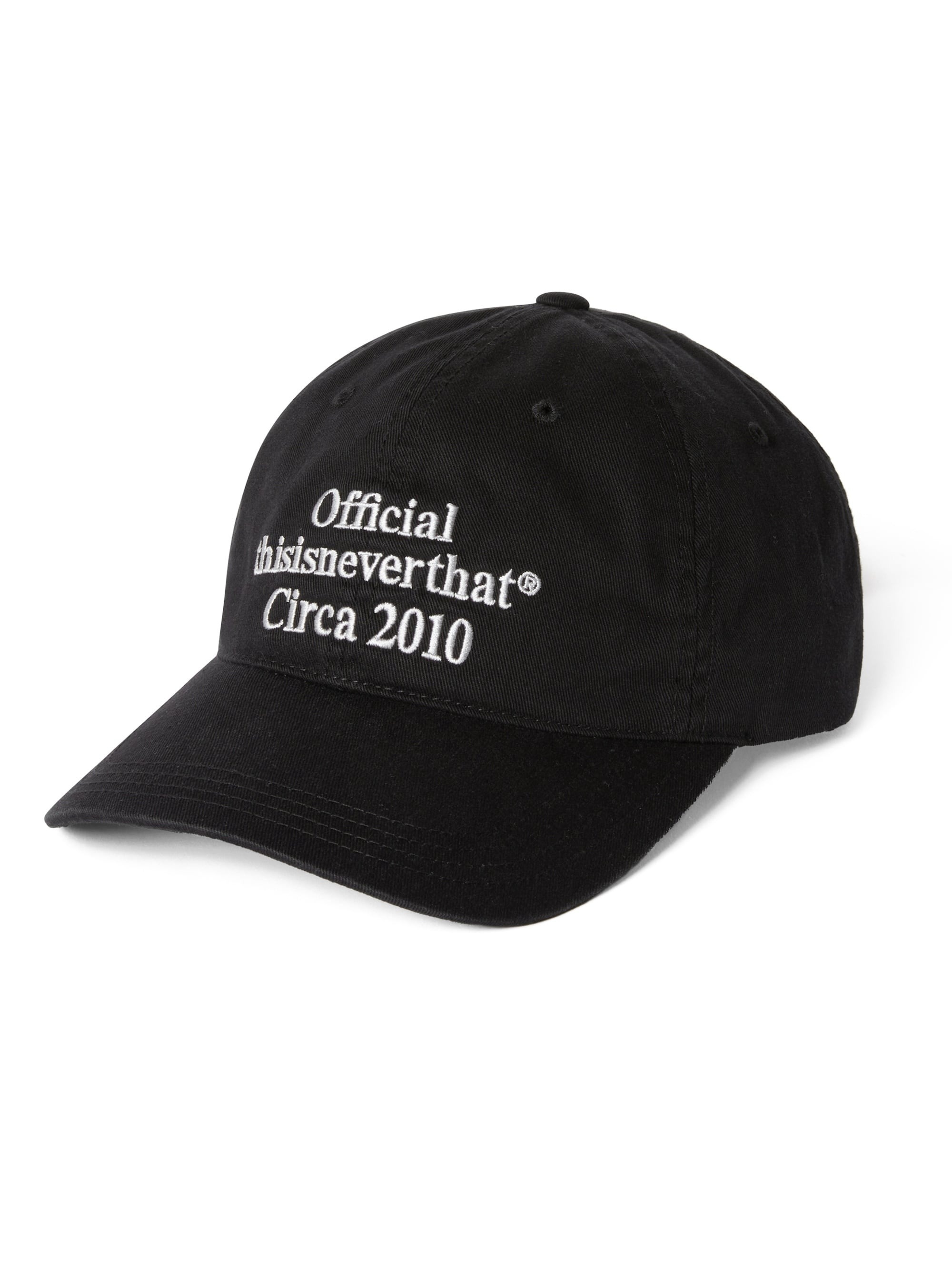 thisisneverthat｜Times Cap "Black"