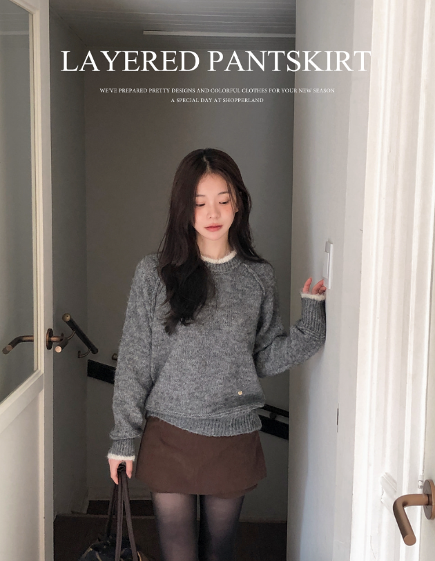 秋冬預訂｜Ront燈芯絨迷你裙褲