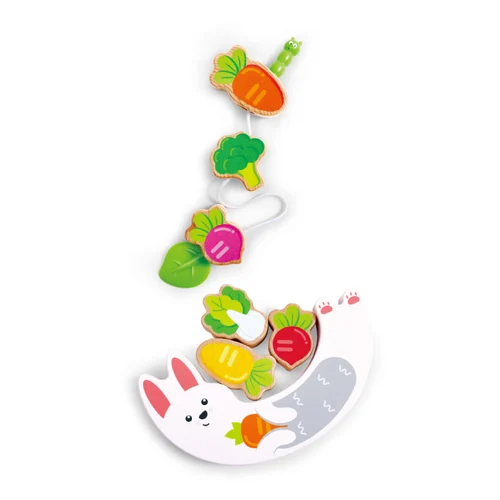 德國Hape 小兔平衡串珠遊戲