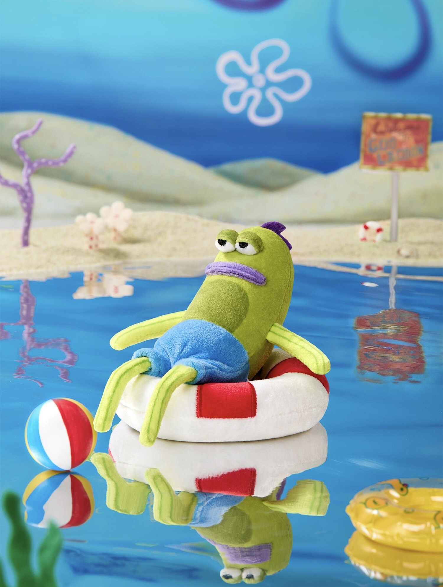 海綿寶寶 正版授權 比奇堡居民的一天 毛絨盲盒 毛絨公仔 路人魚 盲盒 6款(任買兩件711免運)/預購